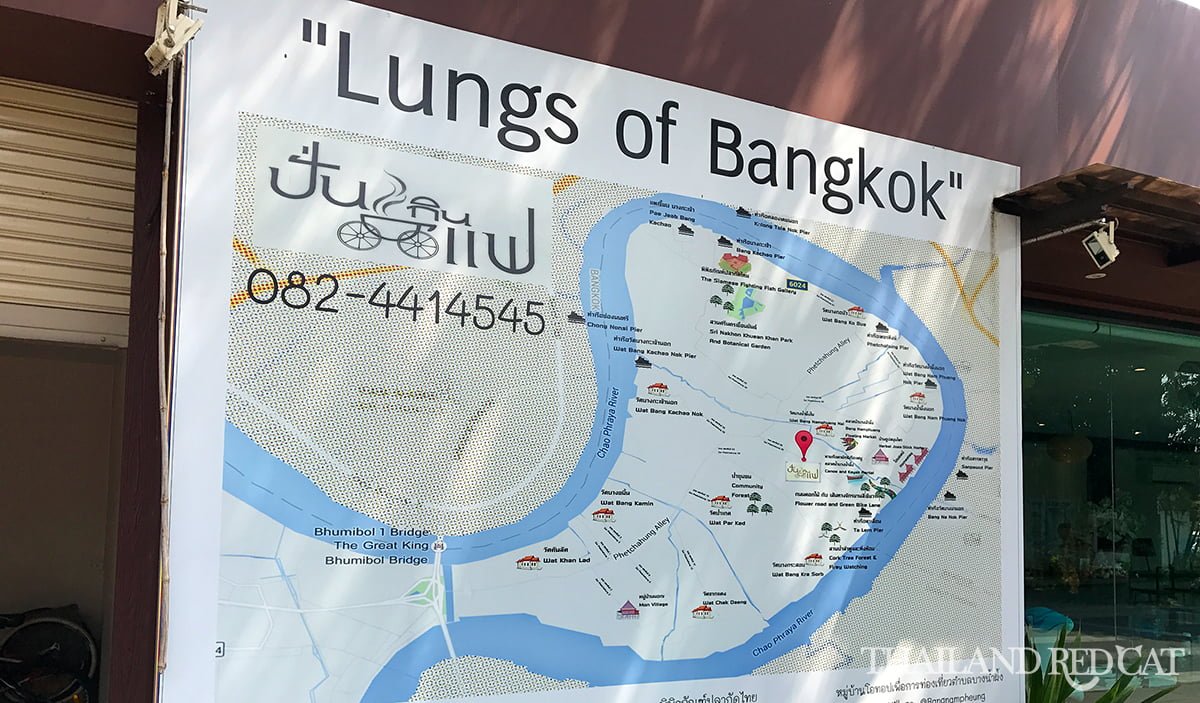 Bang Krachao Map