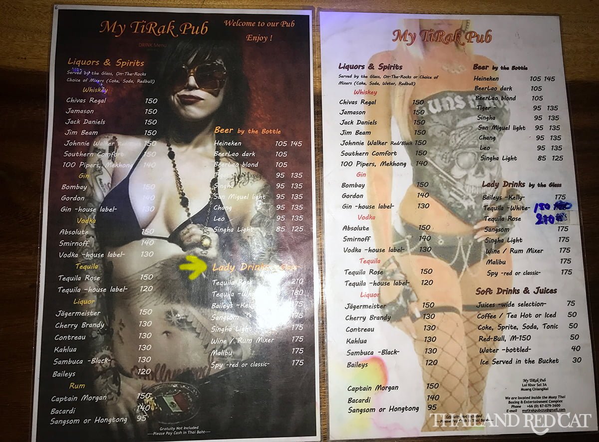 Chiang Mai Girly Bars Prices