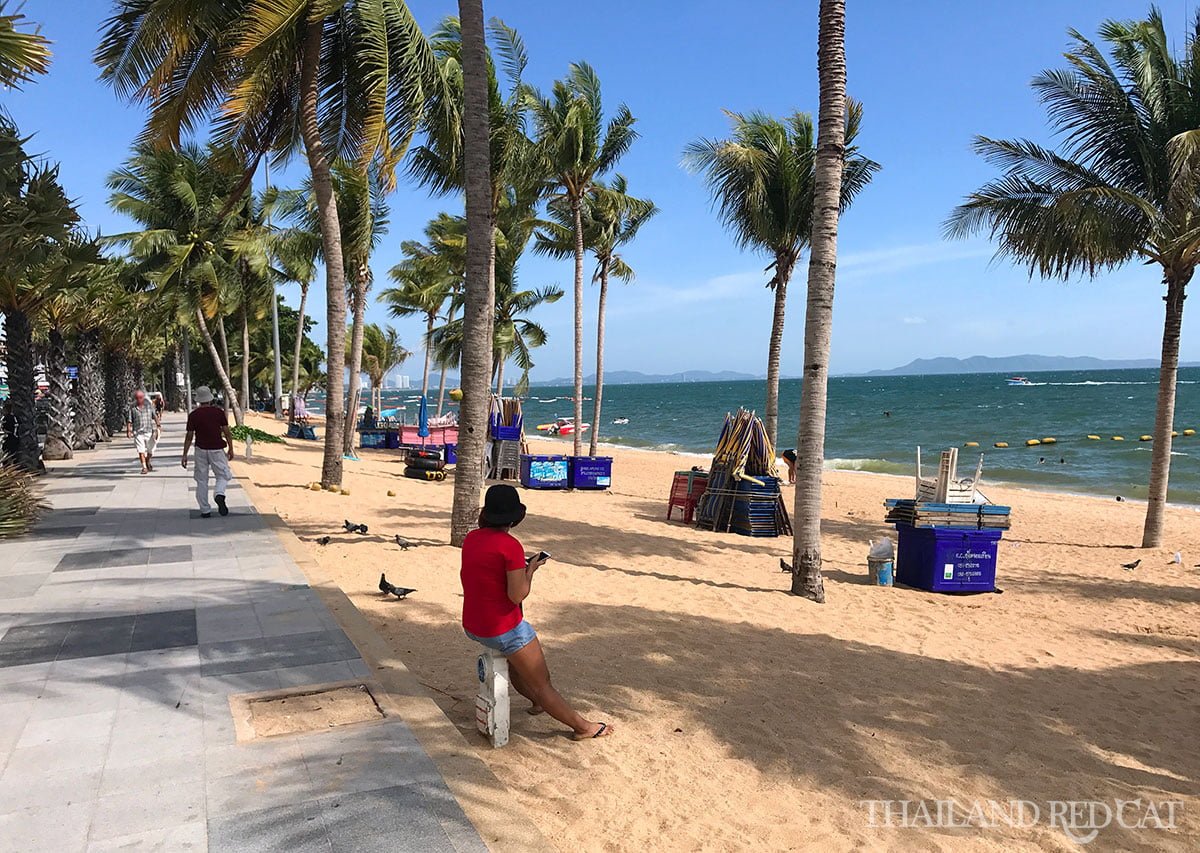 Girl on Jomtien Beach