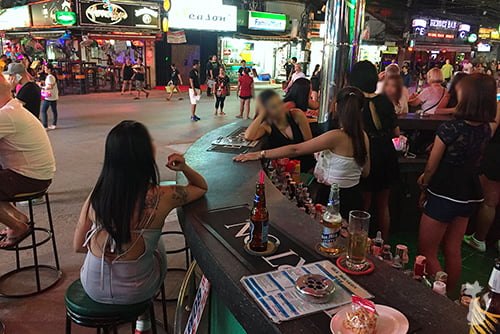 Girly Bar on Bangla Road