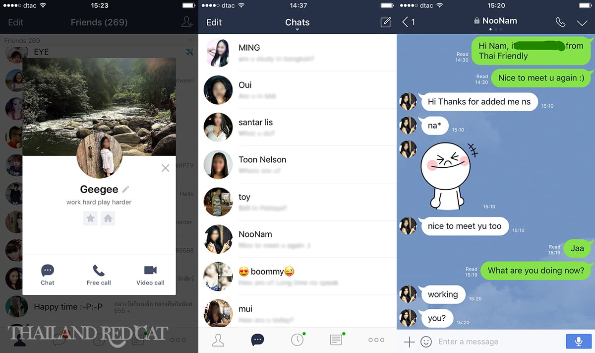 Populaire chat apps