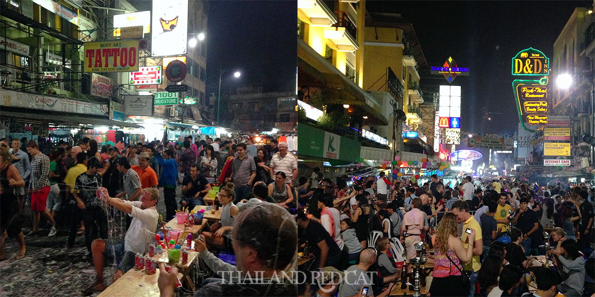 New Year's Eve on Khaosan Road