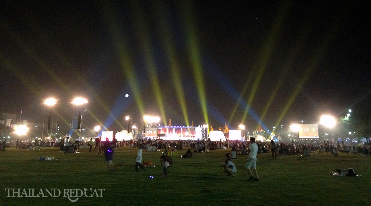 New Year's Eve on Sanam Luang