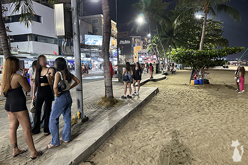 Pattaya Beach Sex Workers