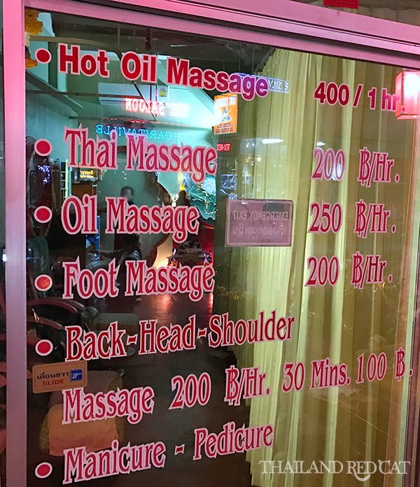 Pattaya Ladyboy Massage Prices