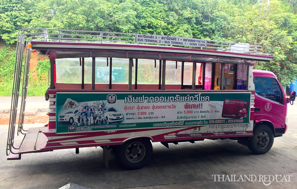 Shared Taxi in Phuket