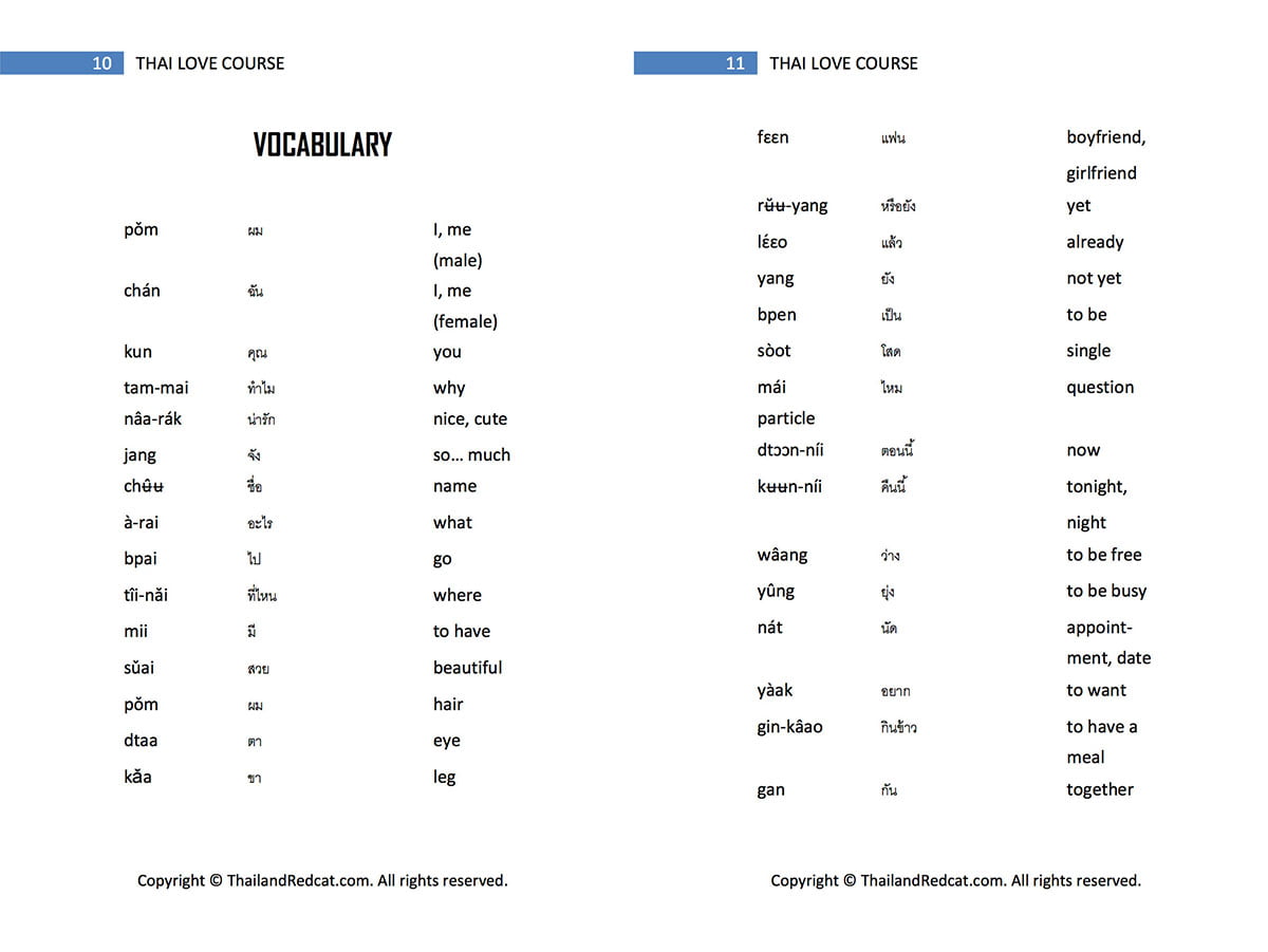 Thai Love Course Excerpt 1