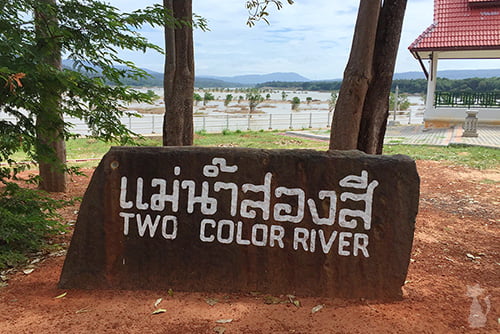 Thailand Two Color River